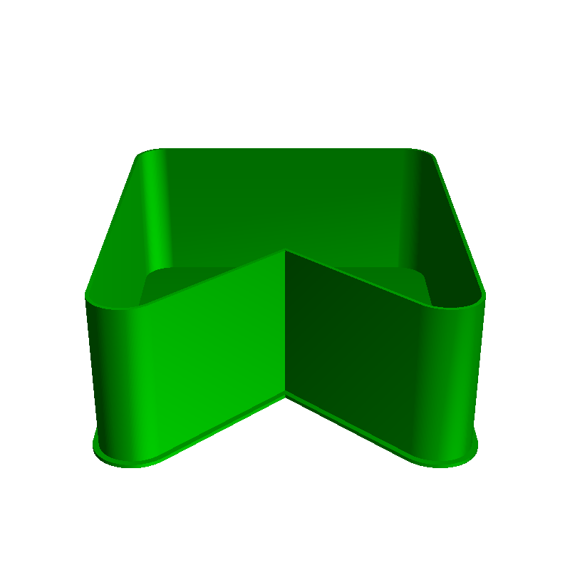 Bookmark (model 2), nestable box (v1)