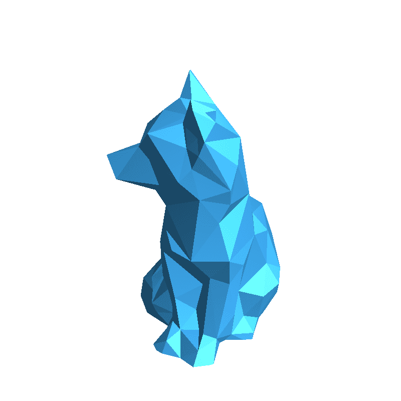 Low Poly Fox