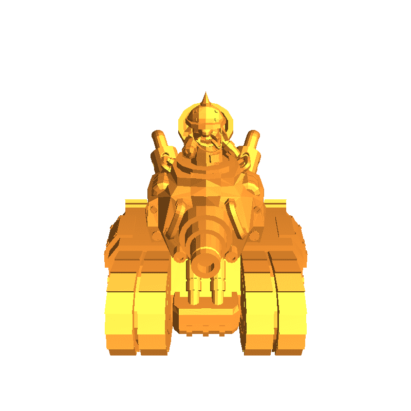 grot scrap tank - grot capt - orks - vehicle