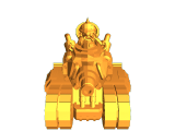 grot scrap tank - grot capt - orks - vehicle-0
