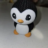 Knitted Penguin-1