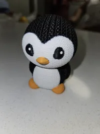 Knitted Penguin-1