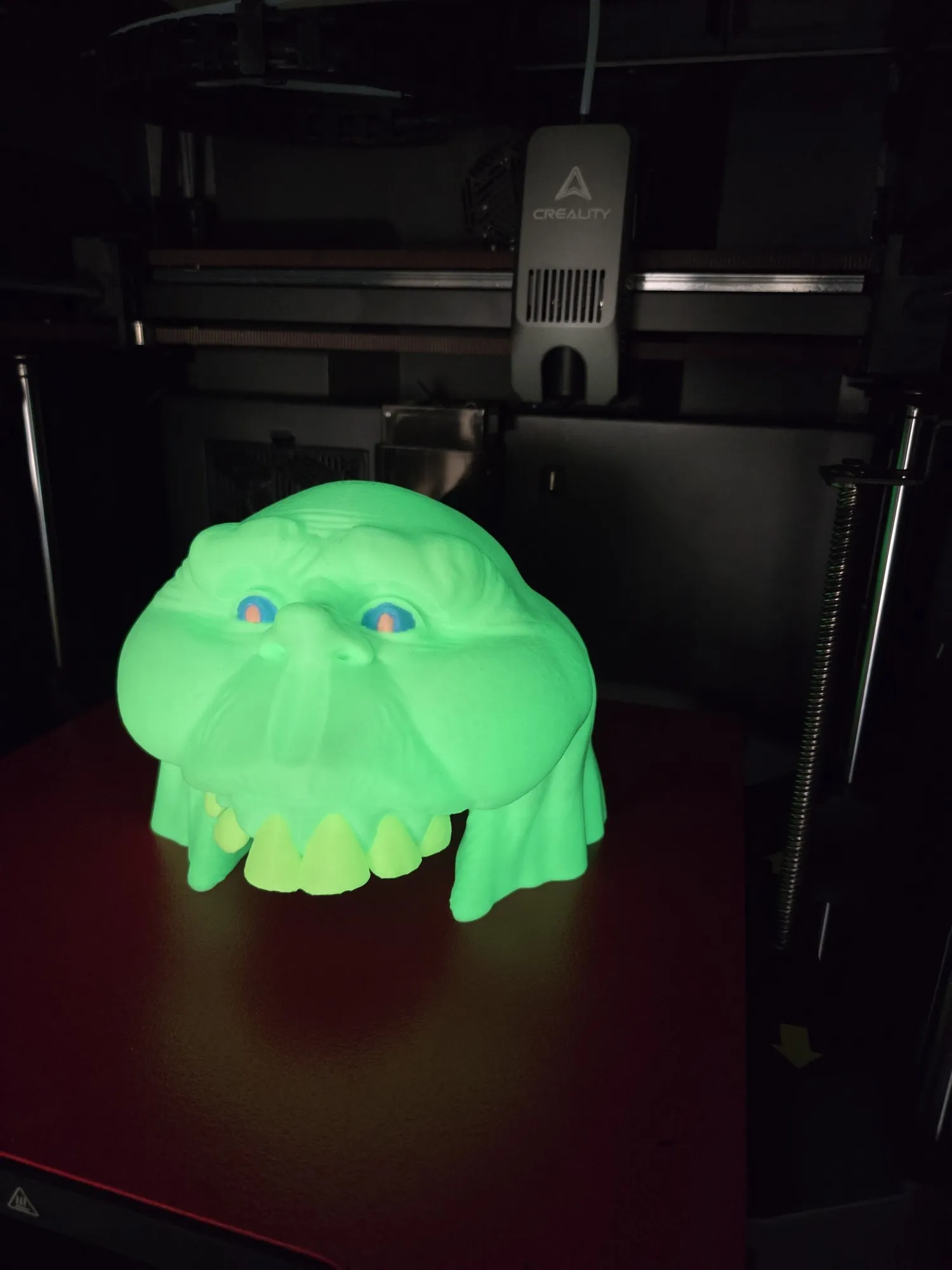 Luminous Ghostbuster Slimer Head Home Hide for Pets-4