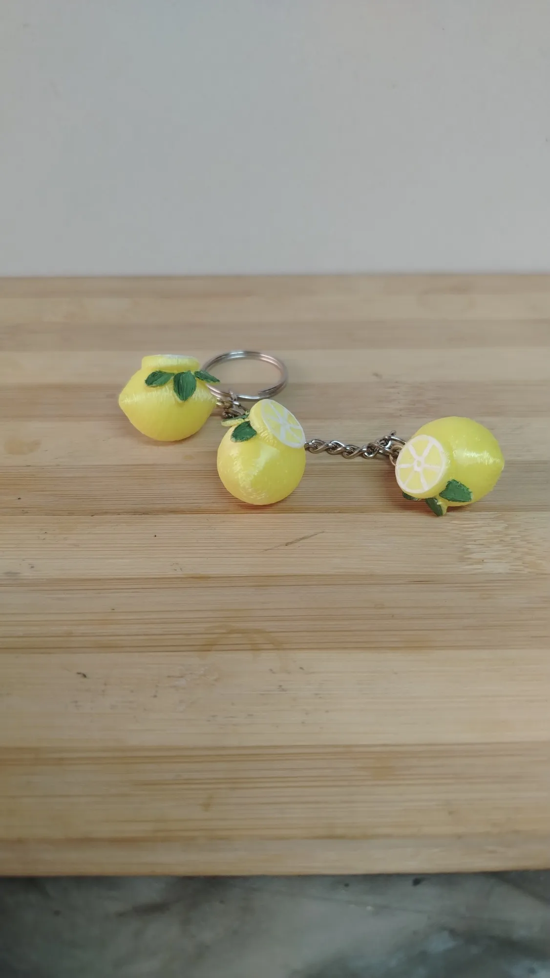 🍋 Zest Pop Lemon Keyring-2