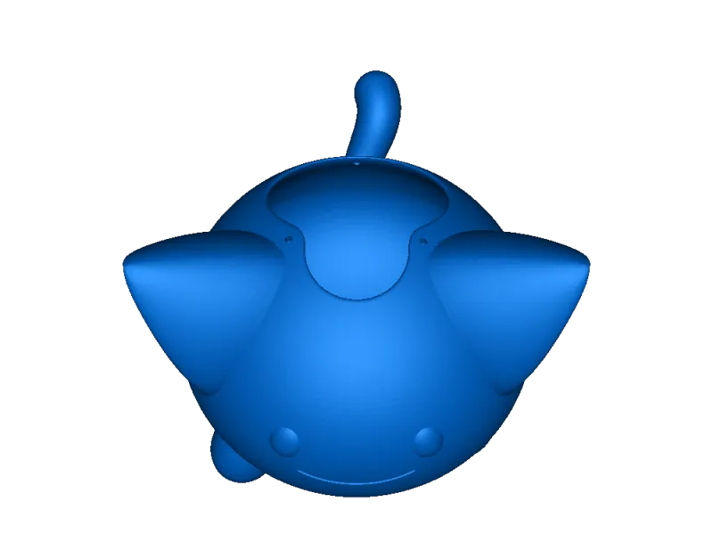 Hoppip Planter with thread holes