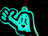 Ghost keychain 1-2