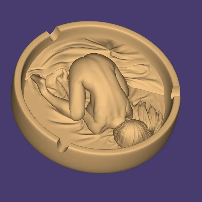 The girl in the ashtray 