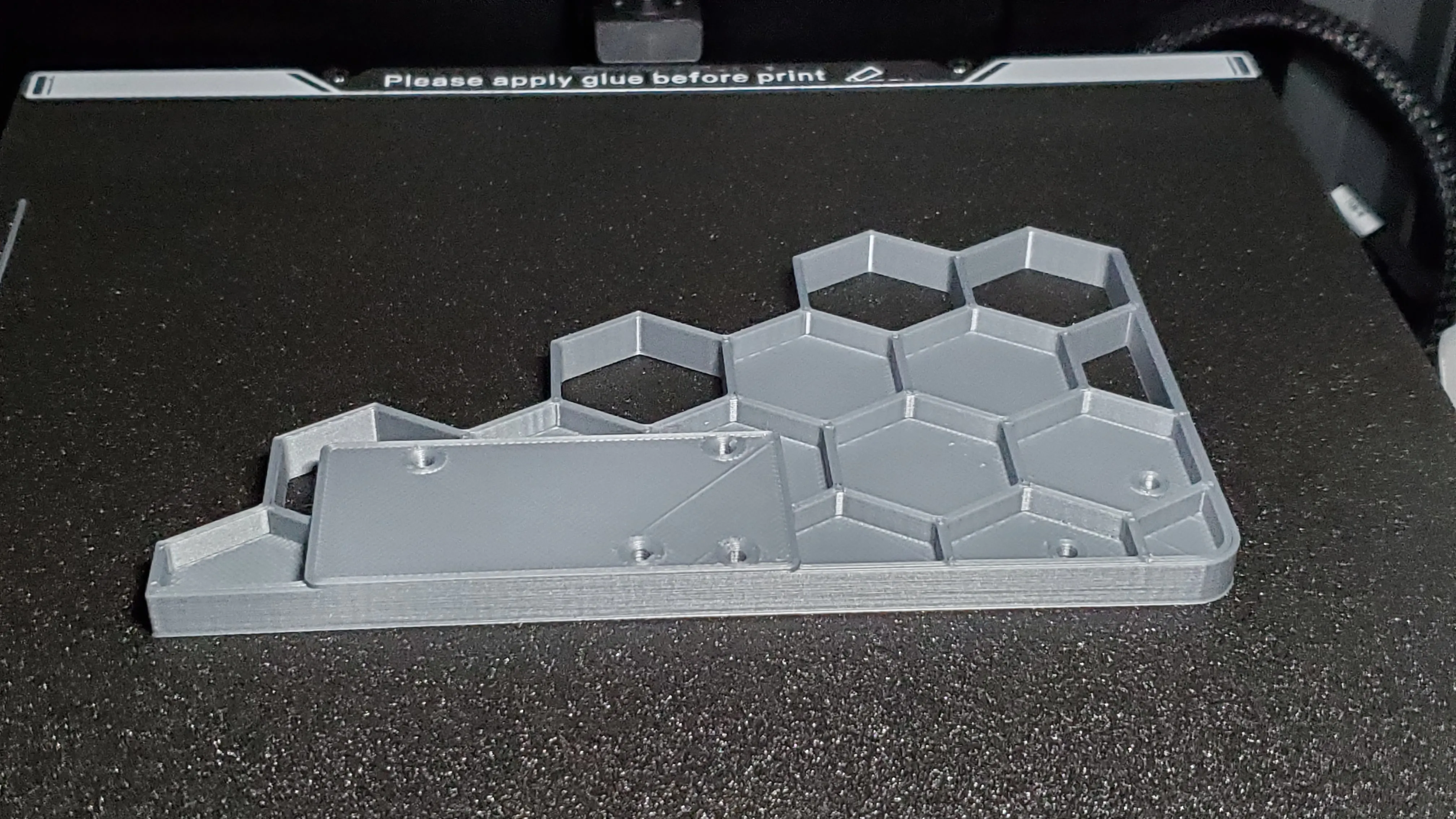 Creality K1 honeycomb style side mounts kit-4