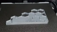 Creality K1 honeycomb style side mounts kit-4