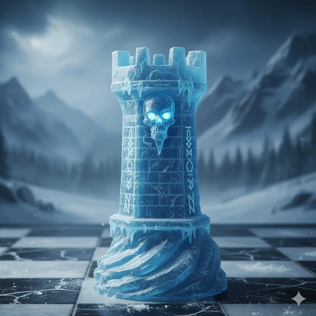 Games of Thrones White Walkers chess set 6-2