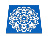 mandala airbrush stencils -2