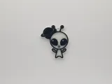 Cute Alien Keychain #1-0