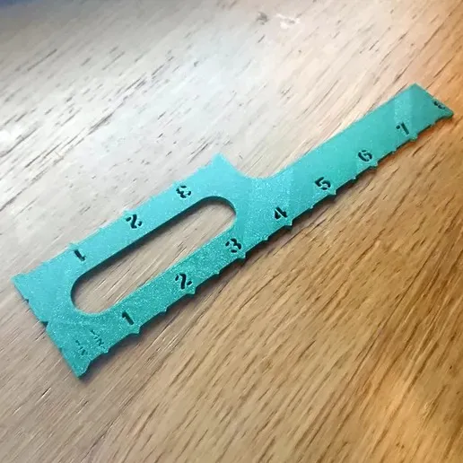 Tooth ruler
