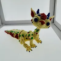 Elcid the articulated Dragon baby toy-3