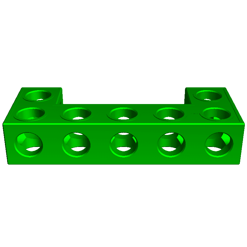 STEMFIE - Parts - Beams - Angled - U-shaped - Symmetric