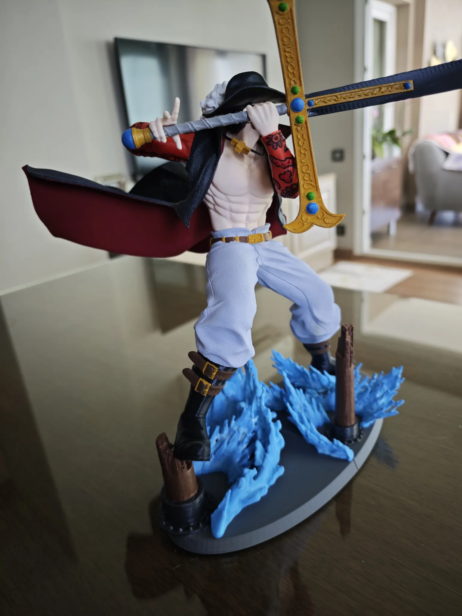 Dracula Mihawk - Impressão 3D - Uma peça-5