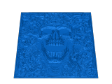 skull face-0