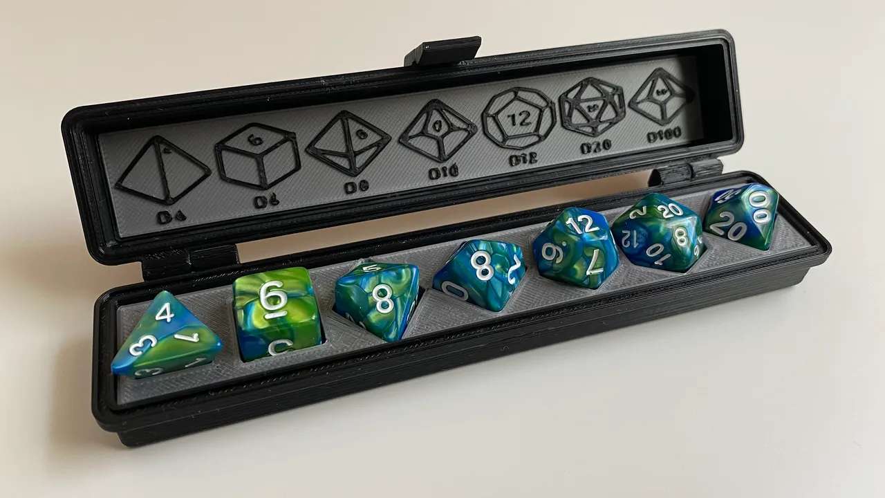 Print-In-Place Beginners Dice Case

