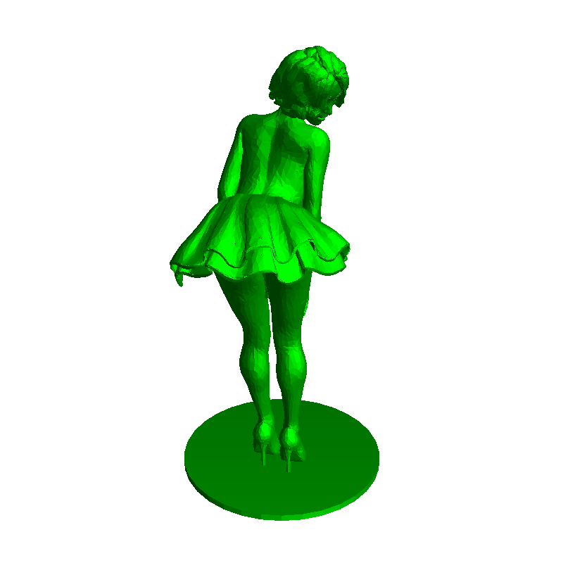 Standing Sexy Girl