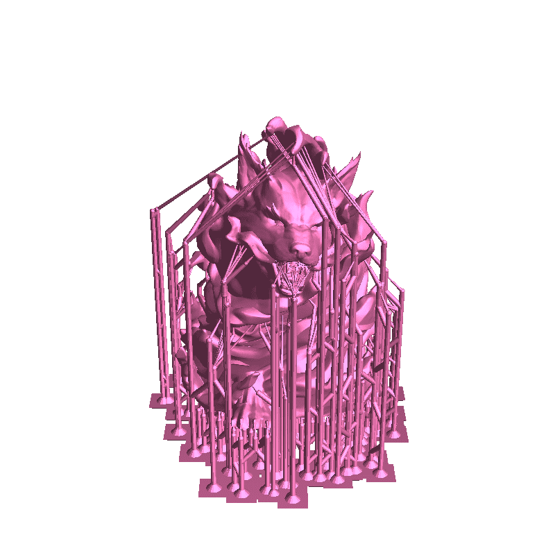 Fire Elemental - Tabletop Miniature (Pre-Supported)