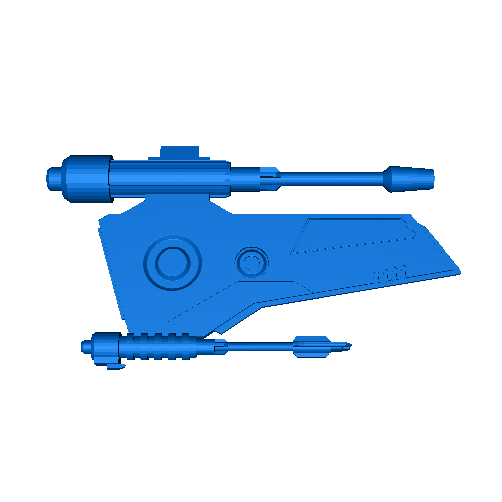 Space Ship  Miniature 3D Model