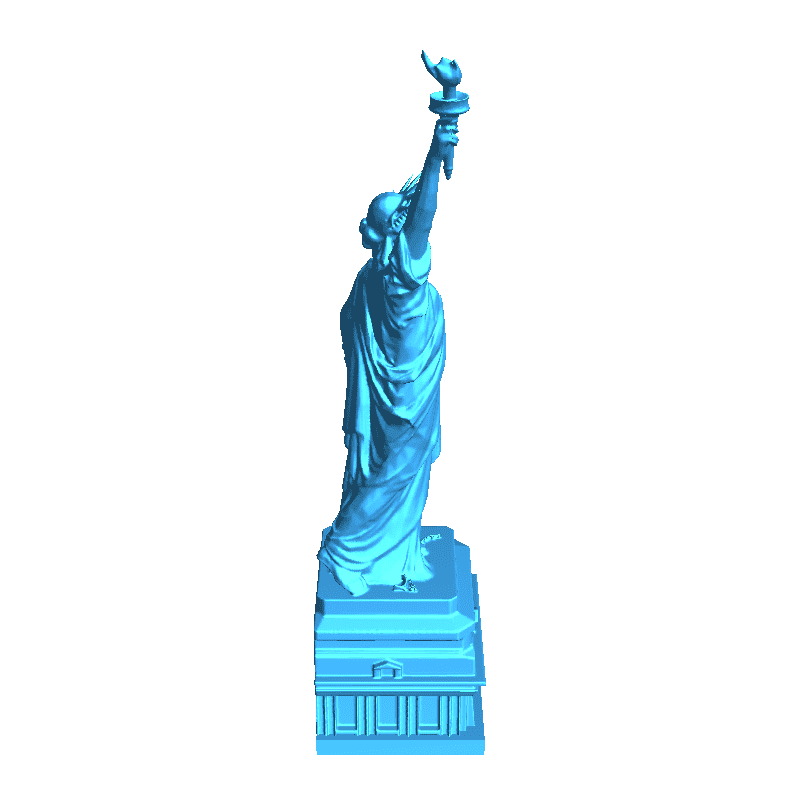 Liberty statue modified