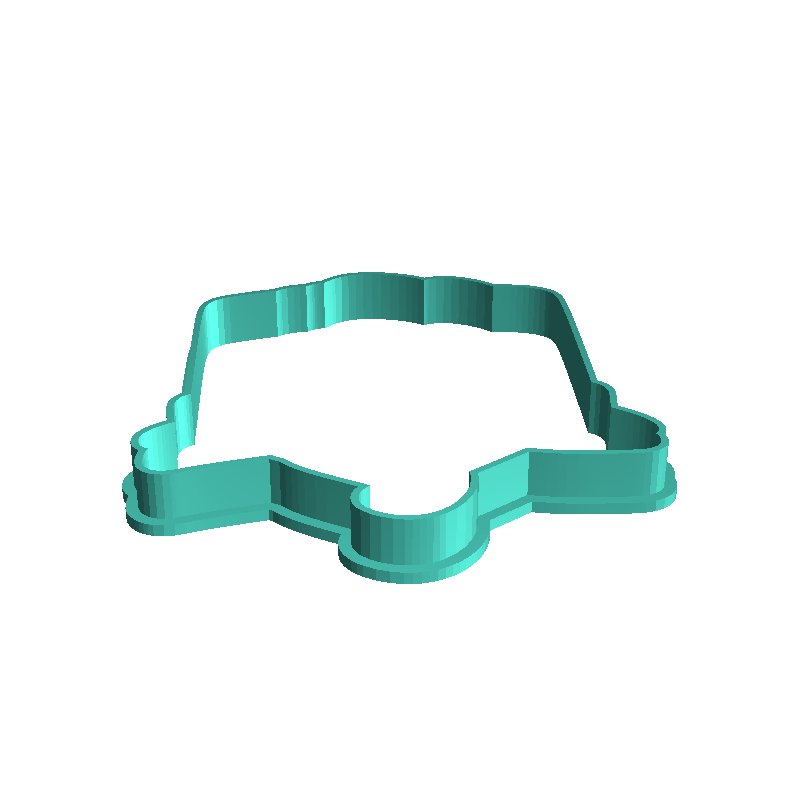 Harry Potter cookie cutter set of 6