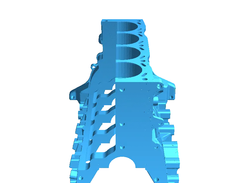 Toyota Cylinder Block Cutaway
