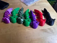 Шарнирный аксолотль - Игрушки и игры - PLA - изделие 3D-печати - фото 23