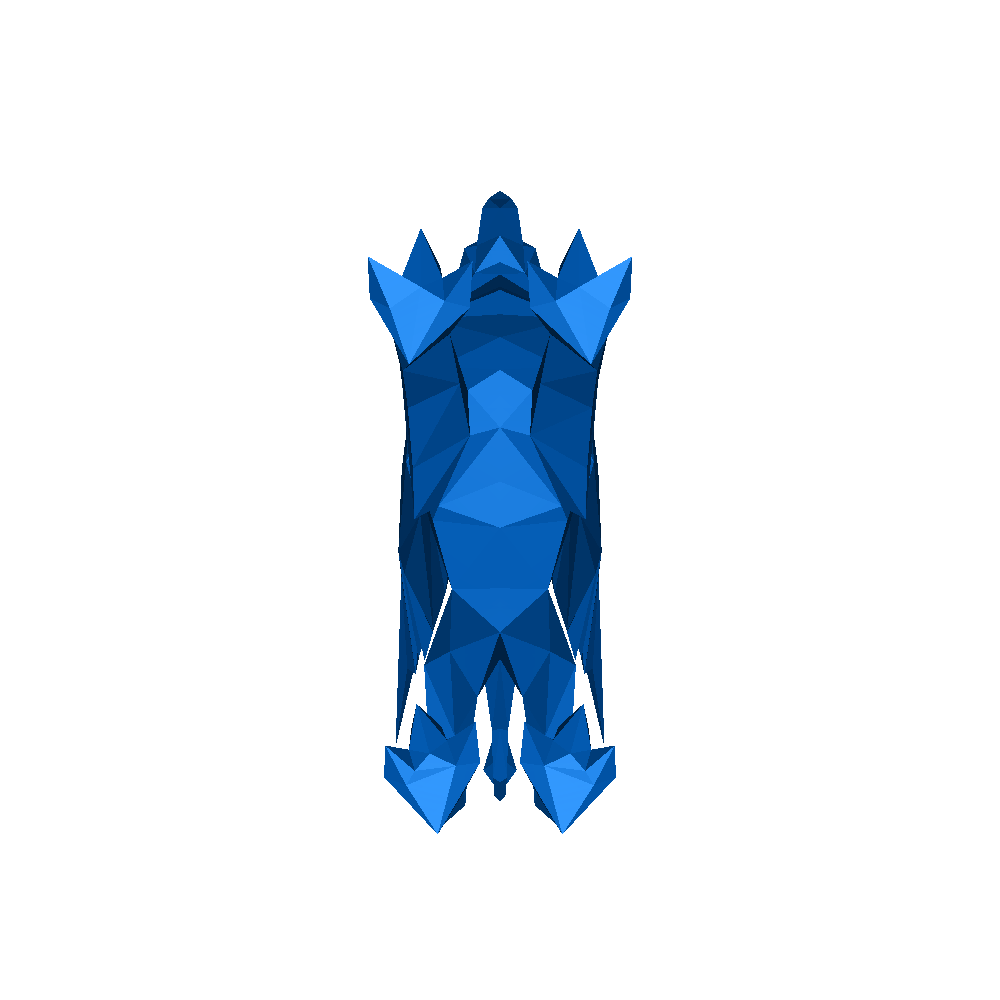 Dragón cabeza de águila 