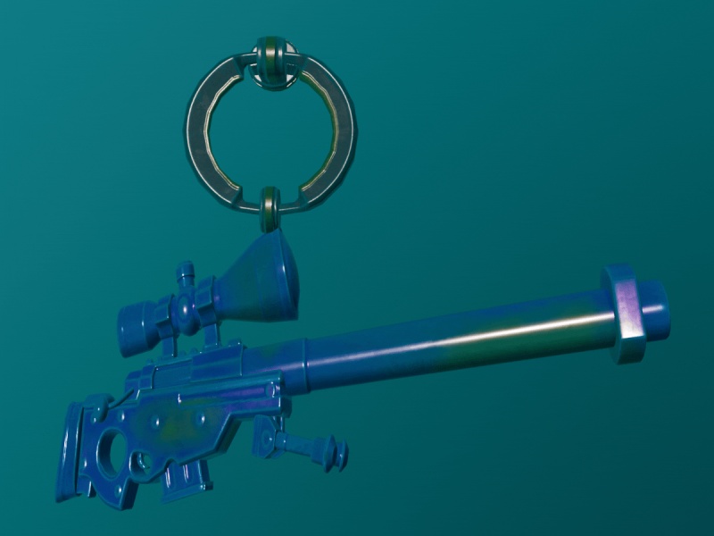 CS2 keychain AWP