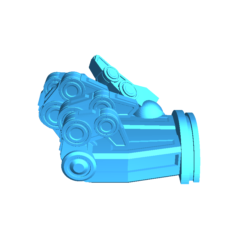 Robot Hand Business Card Holder 3D models download Creality Cloud