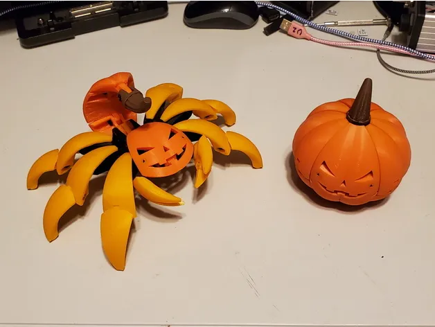 Halloween Scorpion Pumpkin