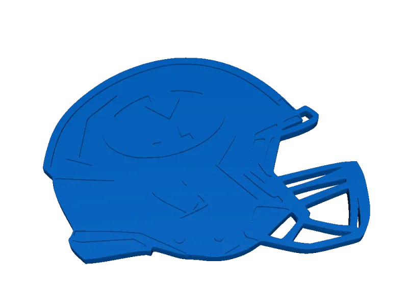 BYU football helmet and stand
