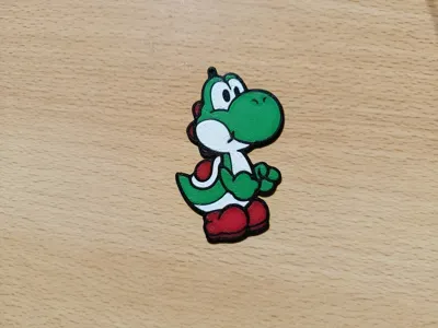 Multicolor Keychain Yoshi