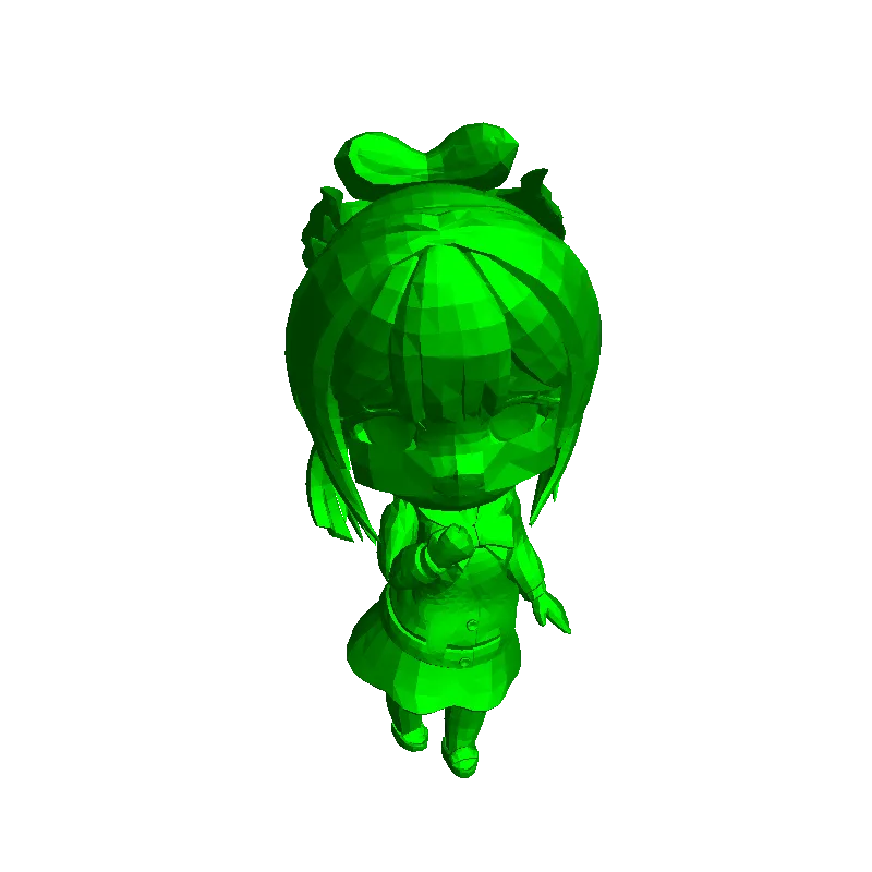 STL file ROBLOX avatar girl with short hair 👧・3D printer model