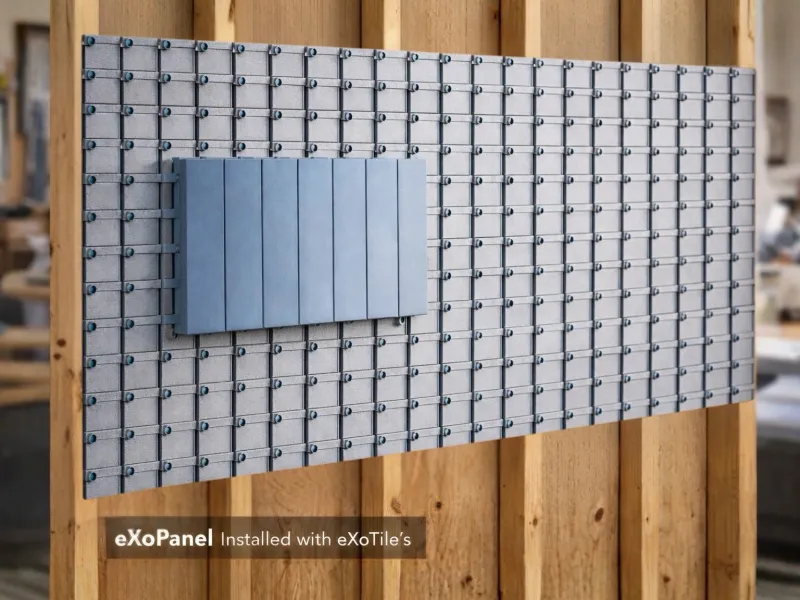 eXoPanel - Infinite Snap-Lock Modular PegWall System