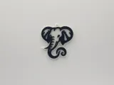 Elephant Keychain #1-0