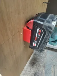 set de porta baterías milwaukee m18-3