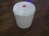 Garbage can and lid-4