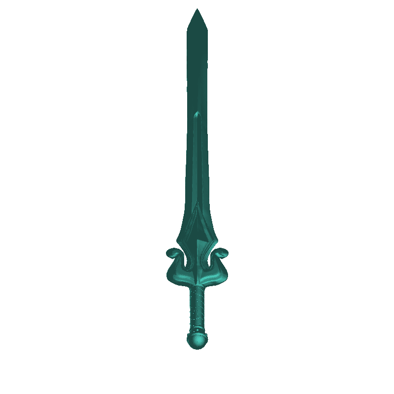 He Man - The Power Sword - REAL SIZE COSPLAY FILE