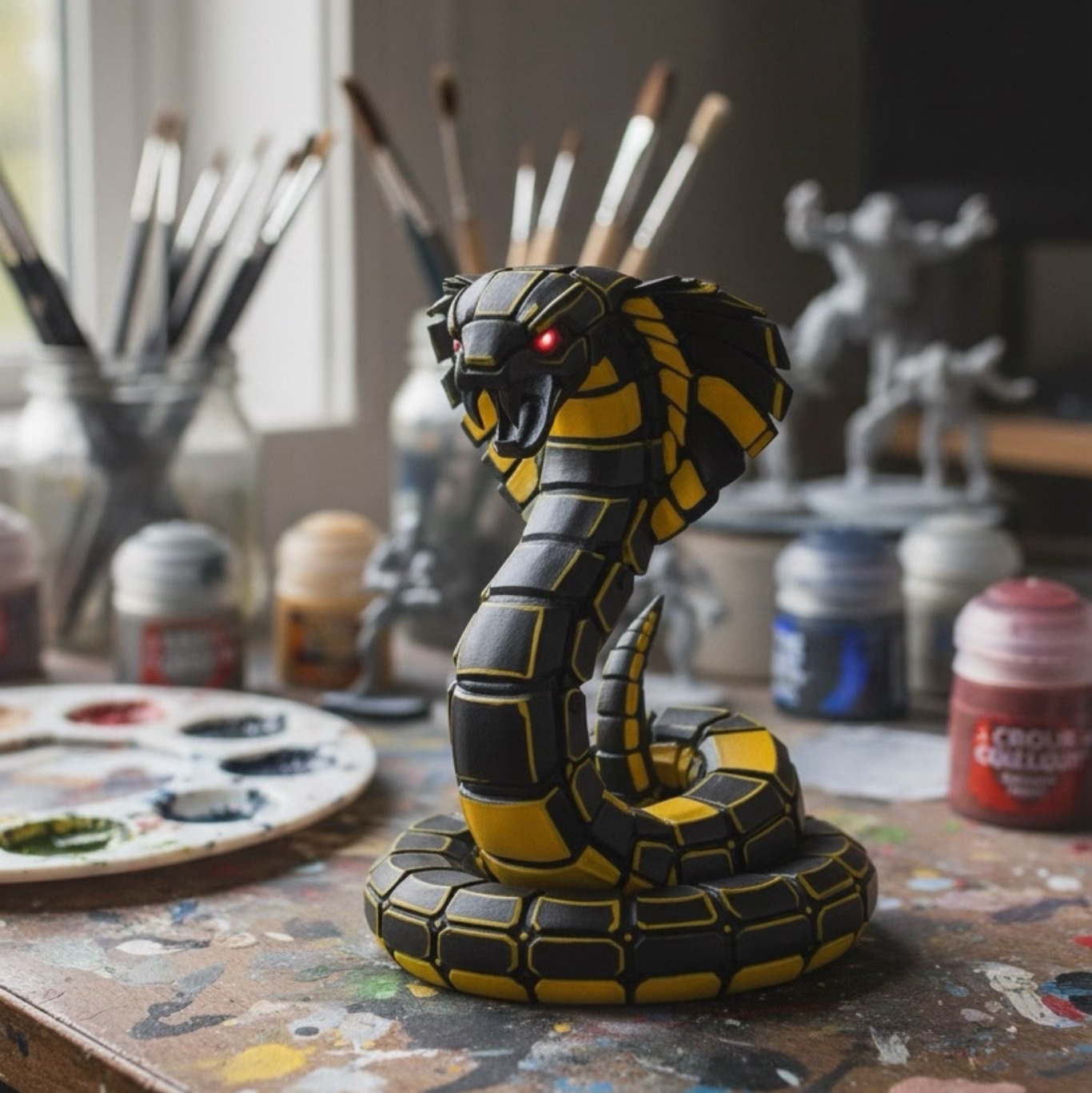 3D Printer Files | 3MF File | Serpion-6 – El Silencio del Desierto