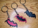 GOTHIC BAT KEYHOLDER WITH KEYCHAIN-3