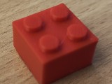 2X2 lego brick (for printer testing)-0