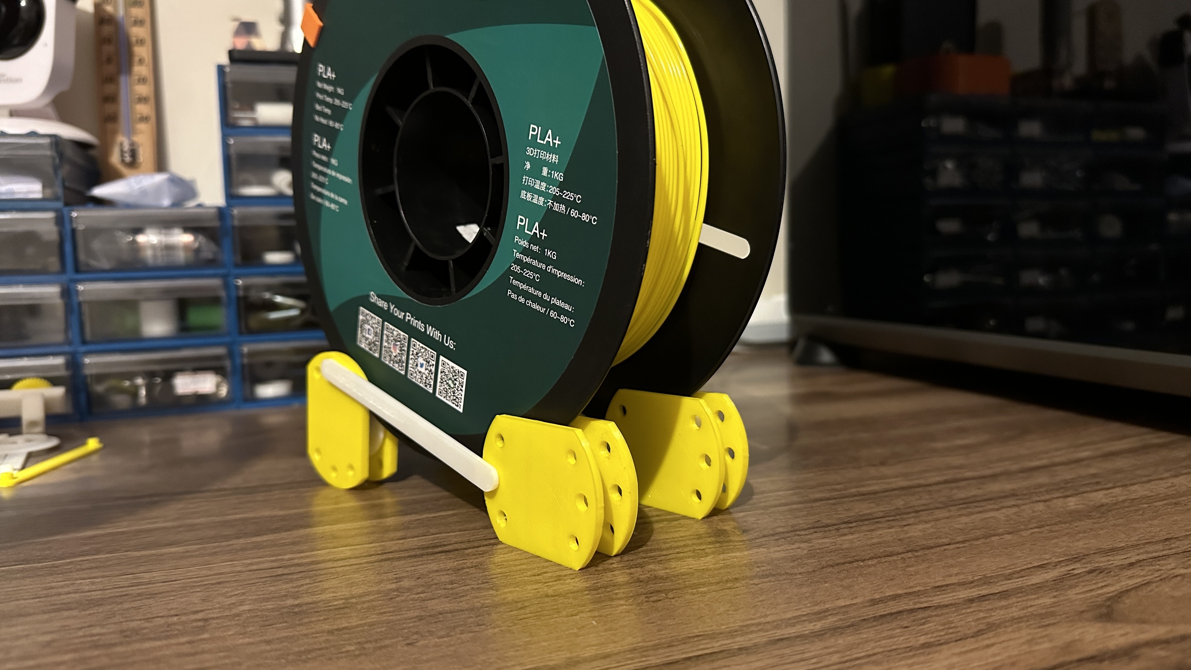 Adjustable Filament Spool Holder | 3D модели скачать | Creality Cloud