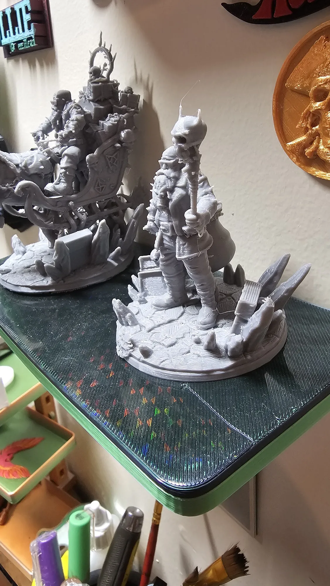 Metal Santa Claus-1
