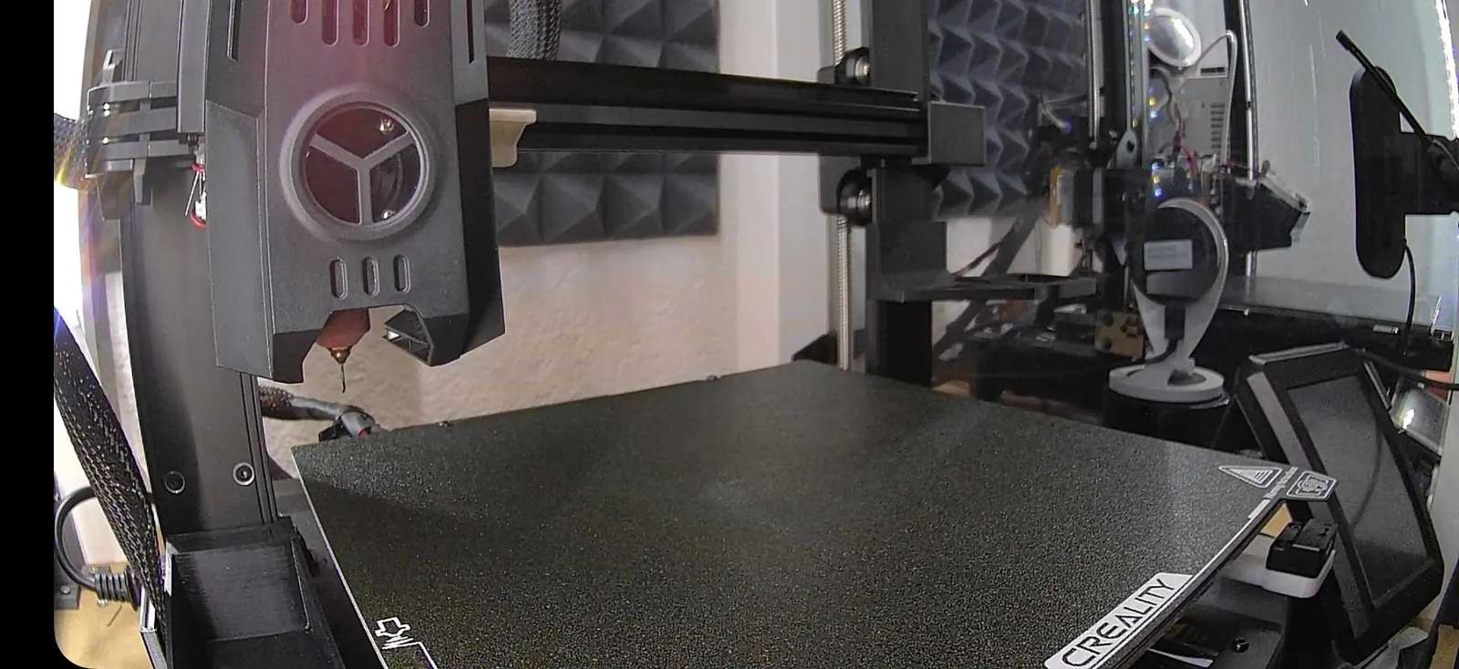 Bin with nebula cam mount - removable