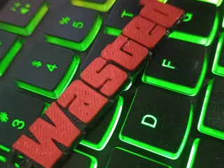 WASTED KEYCHAIN - GTA