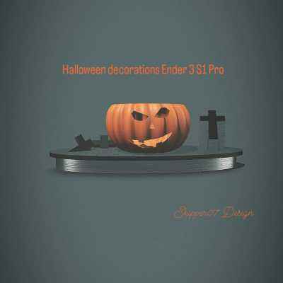 Halloween For Ender 3 S1 Pro  3d model