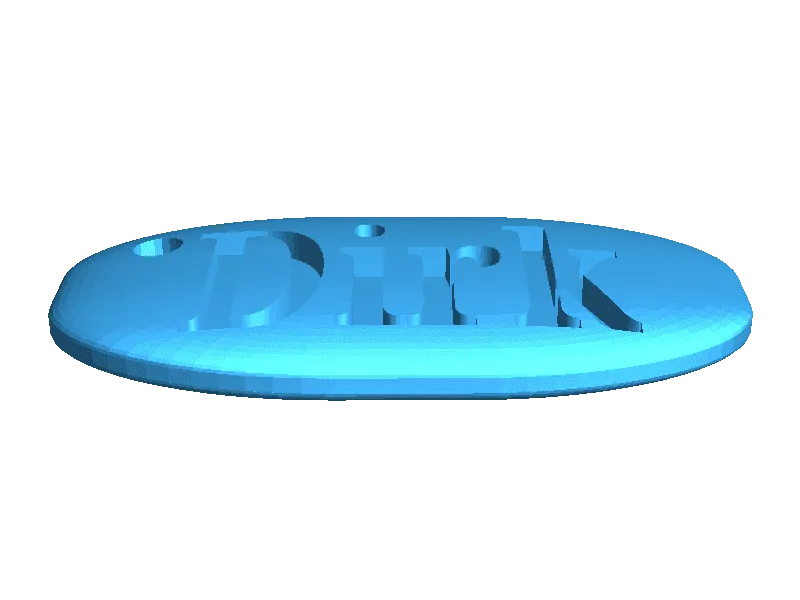Dirk keychain